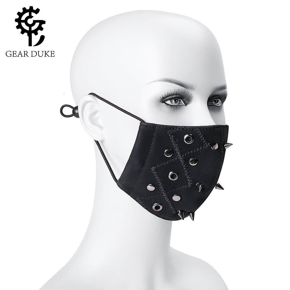 Halloween Punk Party Black Outdoor Dustproof PM2.5 Face Mask Head Cover ddmymoon