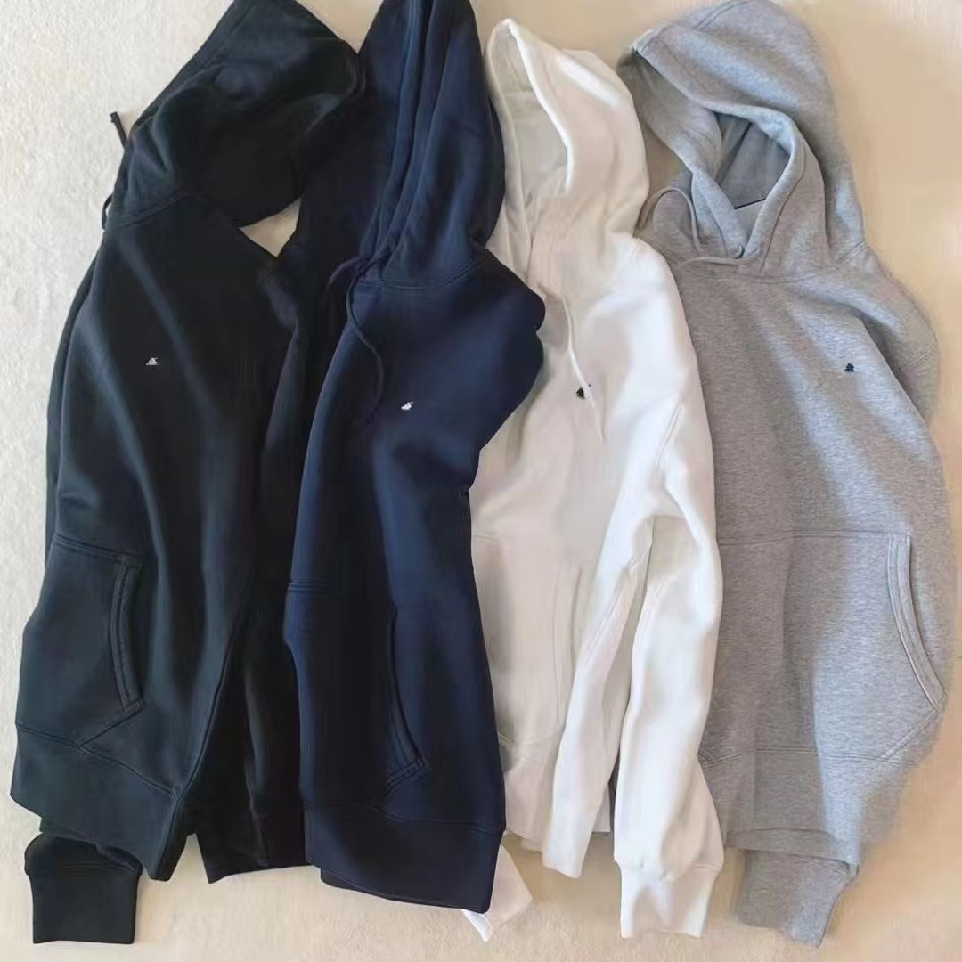 Raphlaruens hoodies desinger mens sweatshirts Hoodie desinger Men Womes Fall/Winter Small Horse Logo Heavyweight Relaxed Fit Versatile clothing