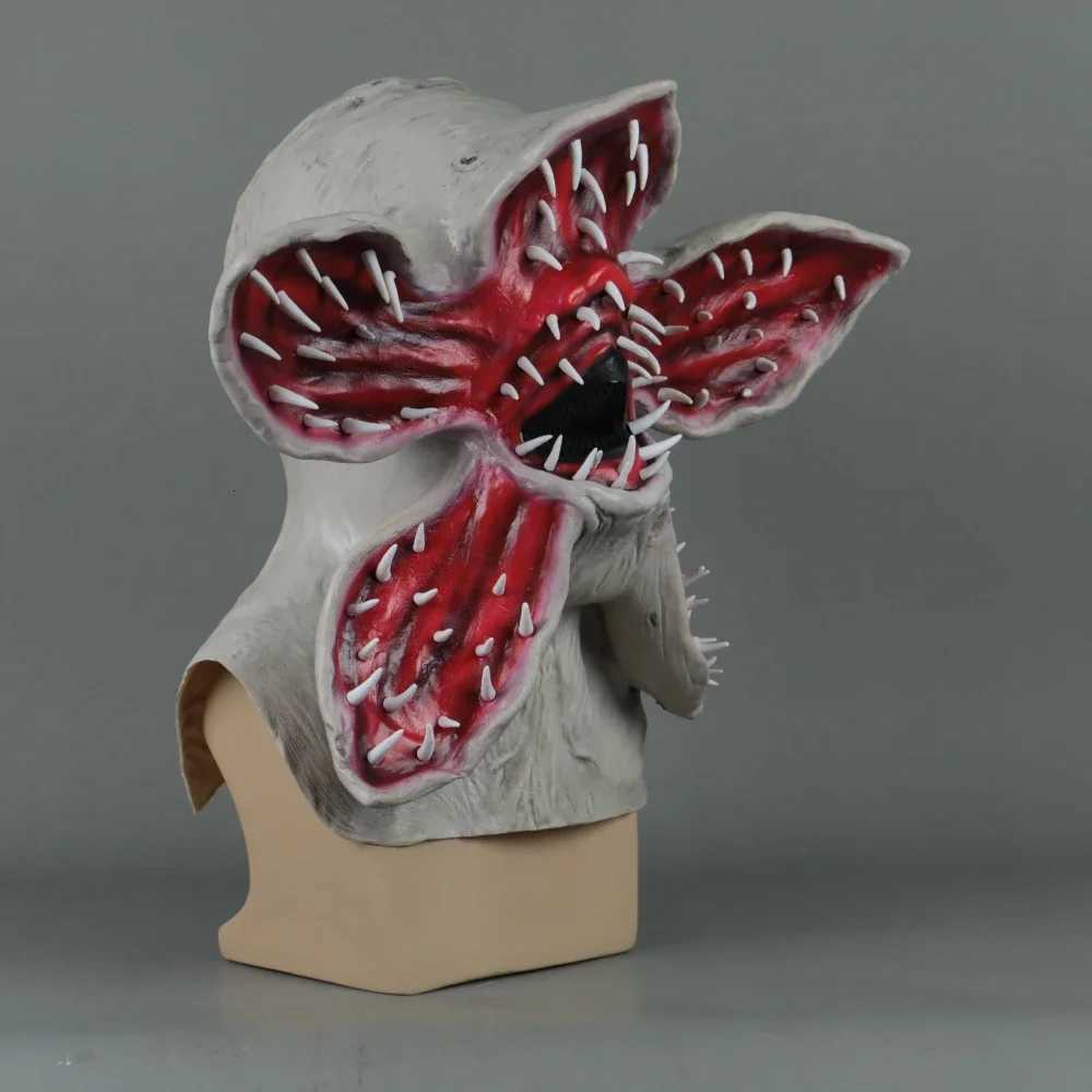 Demogorgon Mask Latex Cosplay Costume Headgear Halloween Prop M250728