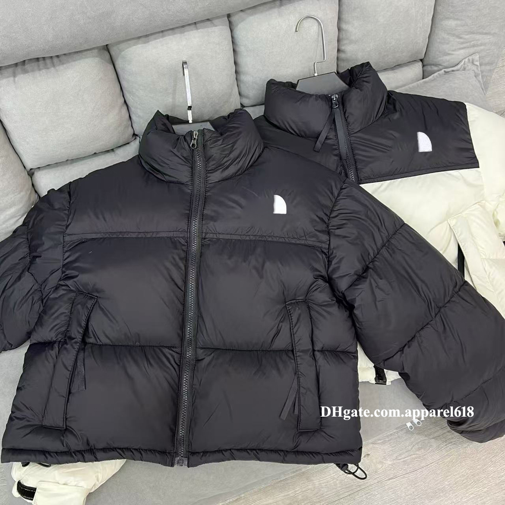 womens coat luxury puffer jackets designer veste femme fashion zipper pocket warm cotton jacket autumn winter short cropped quilted padded outdoor clothing
