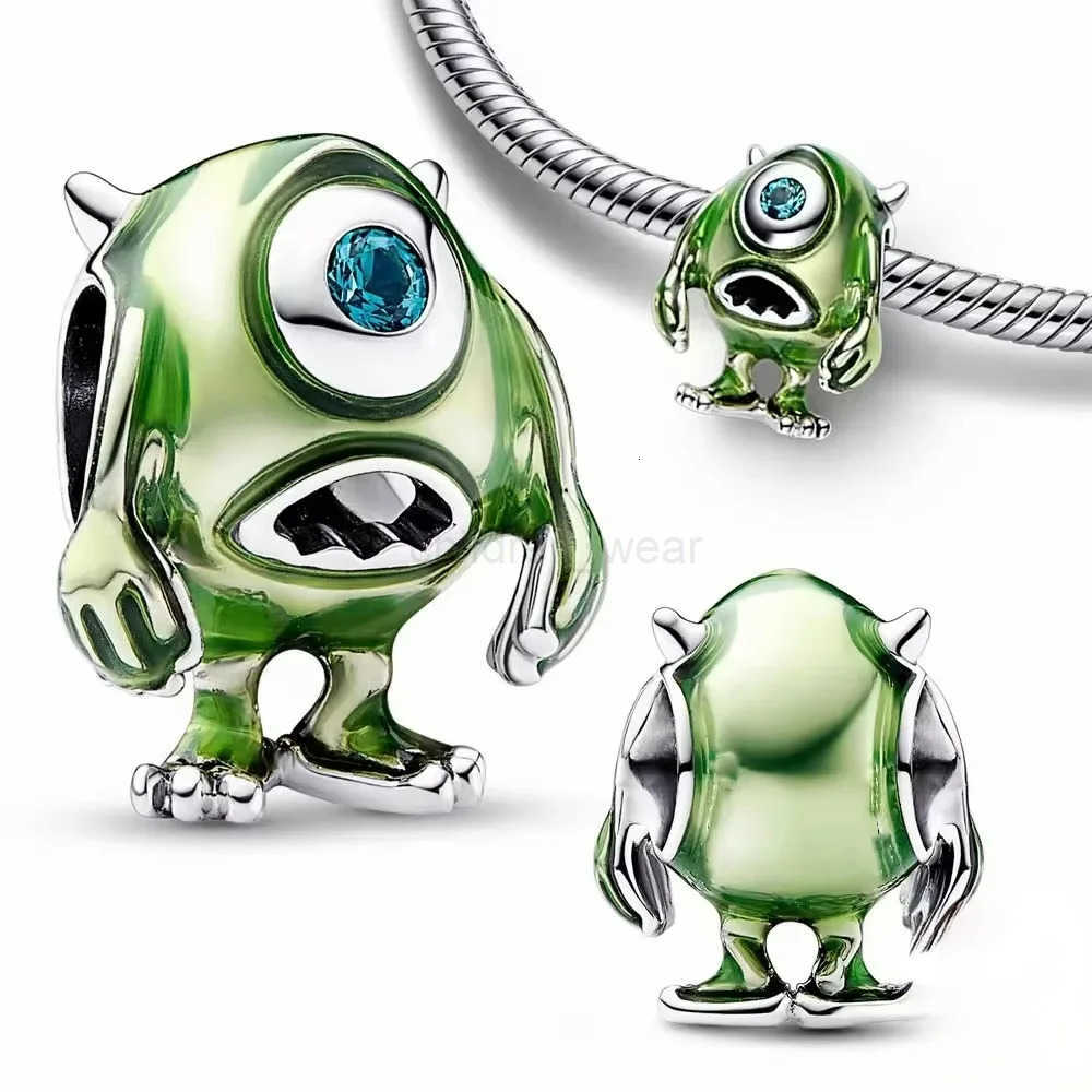 Disney 925 Silver Plated Pendant Beads Suitable for Original DIY Accessories Bracelet Womens Fashion Gift Jewelry Charms W20250728