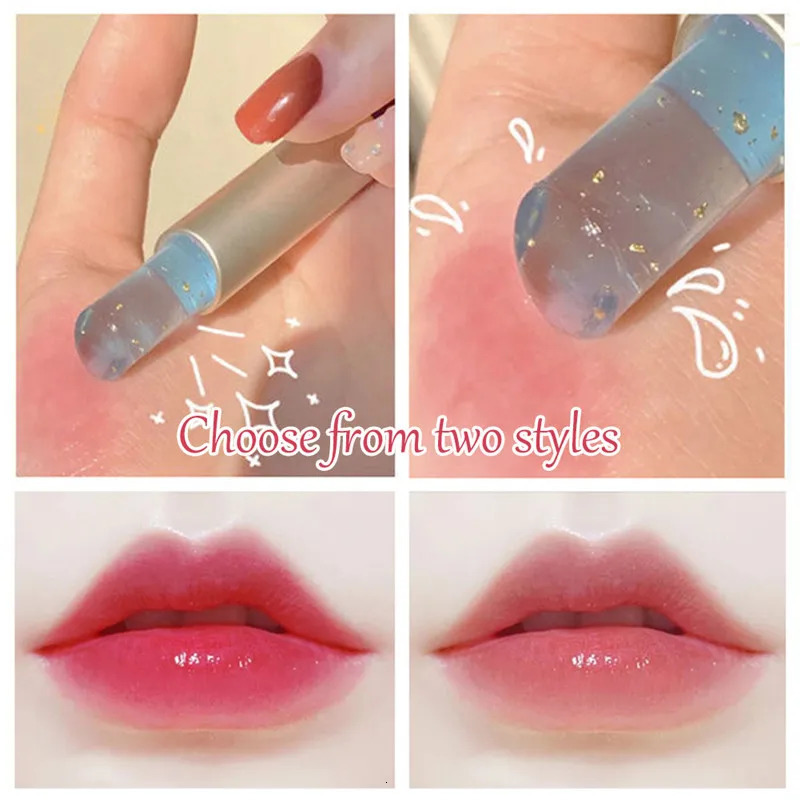 Lip Balm Color Changing Gold Foil Lip Gloss Natural Long Lasting Lip Stick Lip Glaze Lip Makeup Lip Care 250726