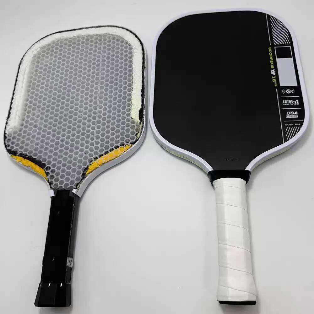 IN STOCK Collin Johns Scorpeus4 PRO IV TFP Foam Fill 16Mm Thickness Gen4 Thermoformed Toray T700 Carbon Fiber Pickleball Paddle