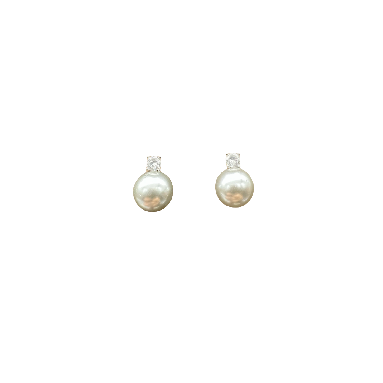 Minimalist 18K gold-plated earrings - 925 pure silver ear studs, small and simple earrings to prevent allergies, for women