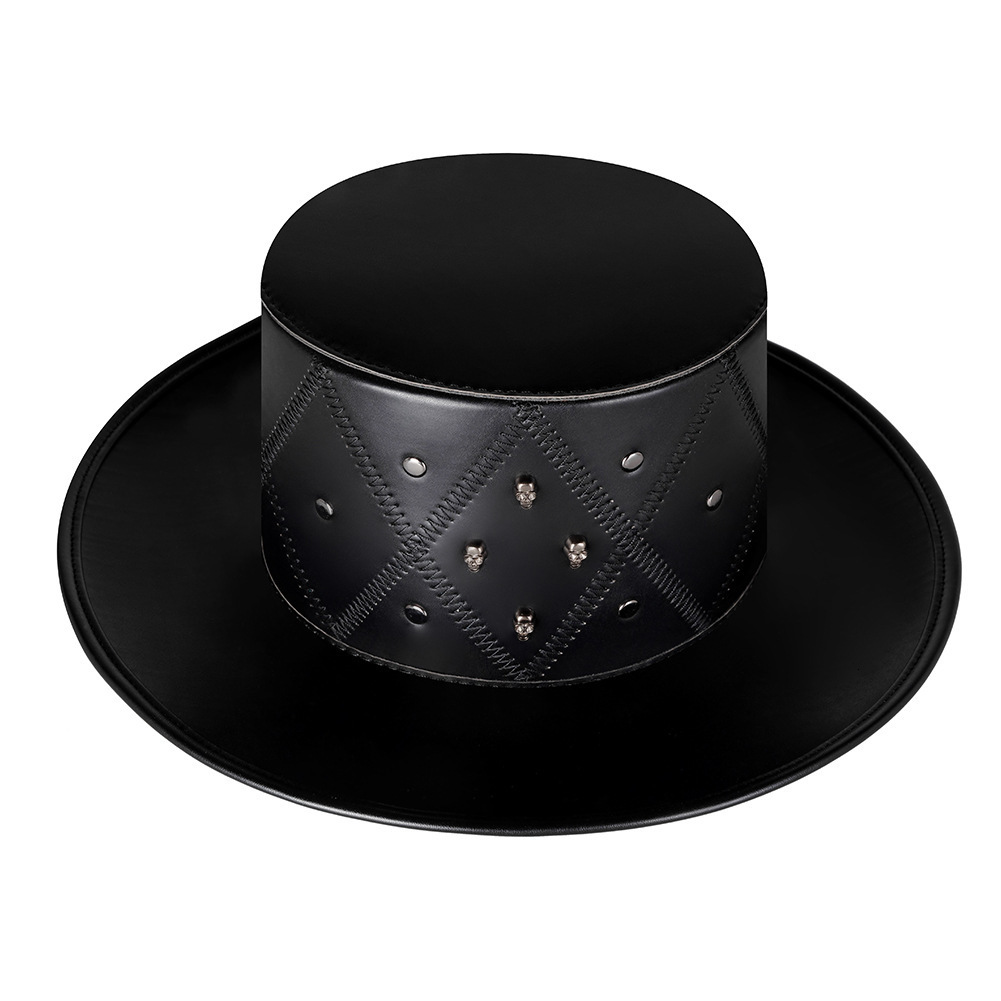 New Halloween Top Hat Steampunk Performance Costume Anime Game COSPLAY Accessories ddmymoon