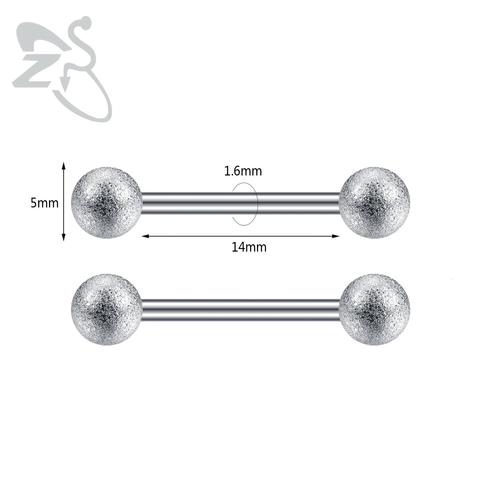 ZS 2PCS Stainless Steel Nipple Piercing Bar For Women 14G Crystal Heart Nipple Shield Ring Horseshoe Barbell Sexy Nipple Jewelry 250722