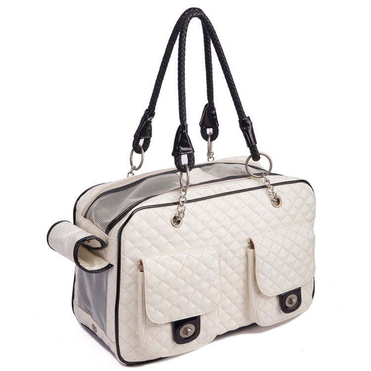 New PU Foldable Portable Mini Pet Bag for Small Dogs at Home