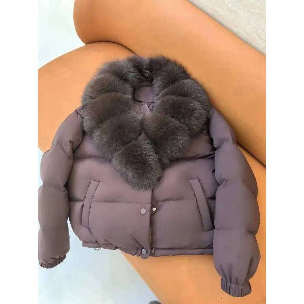 OFTBUY Real Fox Goose Coat Female New Autumn Winter Clothes Women Fashion Warm Thick Natural Fur Down Puffer Jacket