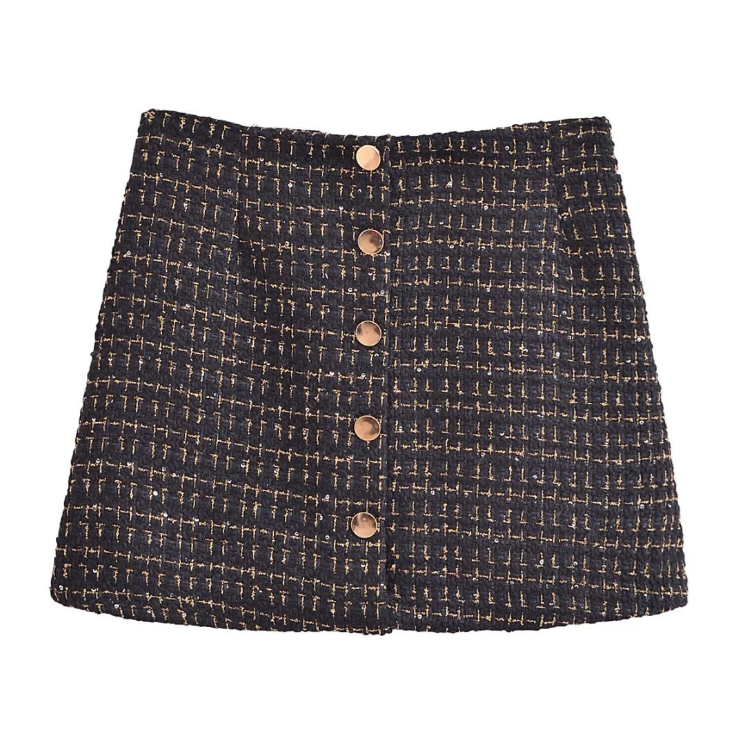 Free shipping designer dress for women French dress casual simple and fashionable mid length skirt