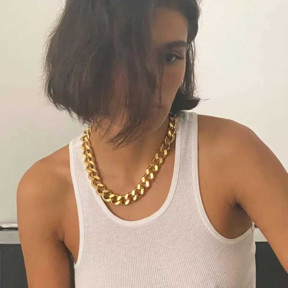 3/5/7/9/11mm Width Stainless Steel Men Women Six-sided Chain Necklace Gold Silver Plated Unisex Jewelry Wholesale Drop Shipping XJ250708