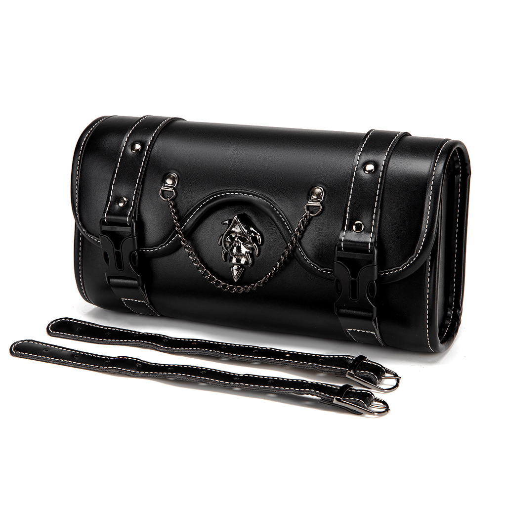 Punk Waterproof Rear Harley Storage Hanging Riding Bag Motorcycle Modification Equipment Accessories ddmymoon