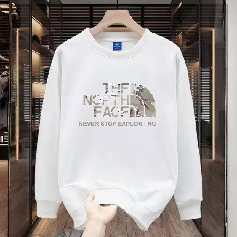 Men's Fleece Lined Sweatshirt Ins Trendy American High-Street Style Handsome Casual & Versatile Outerwear for Autumn and Winter 2026