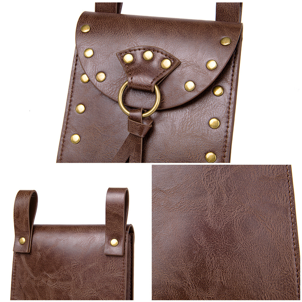 Nordic Viking Style Medieval Knight Belt-Attachable Coin Purse Waist Bag ddmymoon