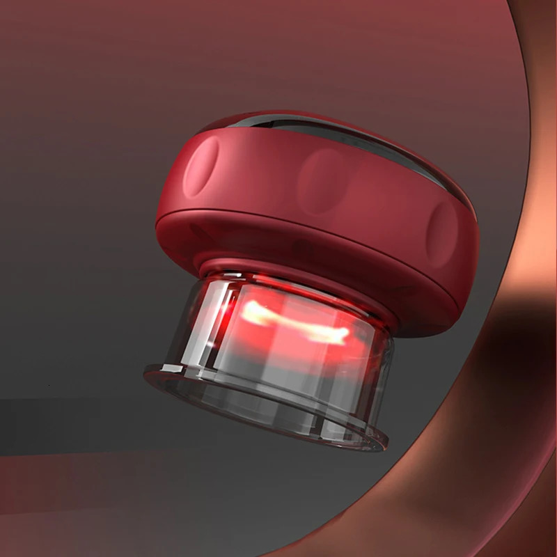 Body Scraping Massage Smart Electric Vacuum Cupping Heating Suction Cup Device Back Neck Arm Massger 250725