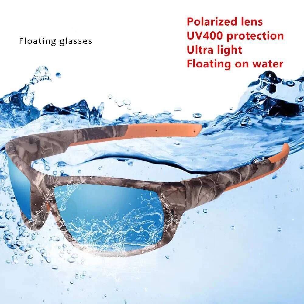 Men Polarized Floating Sport Beach Sun Glasses TPX Material Ultra light Sunglasses for Fishing Swimming