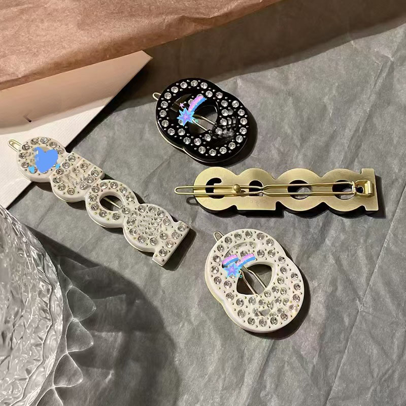 Designer Hair Clips & Barrettes Wedding Accompaniment Gift Women's Monogrammed Clip HairJewelry For Women