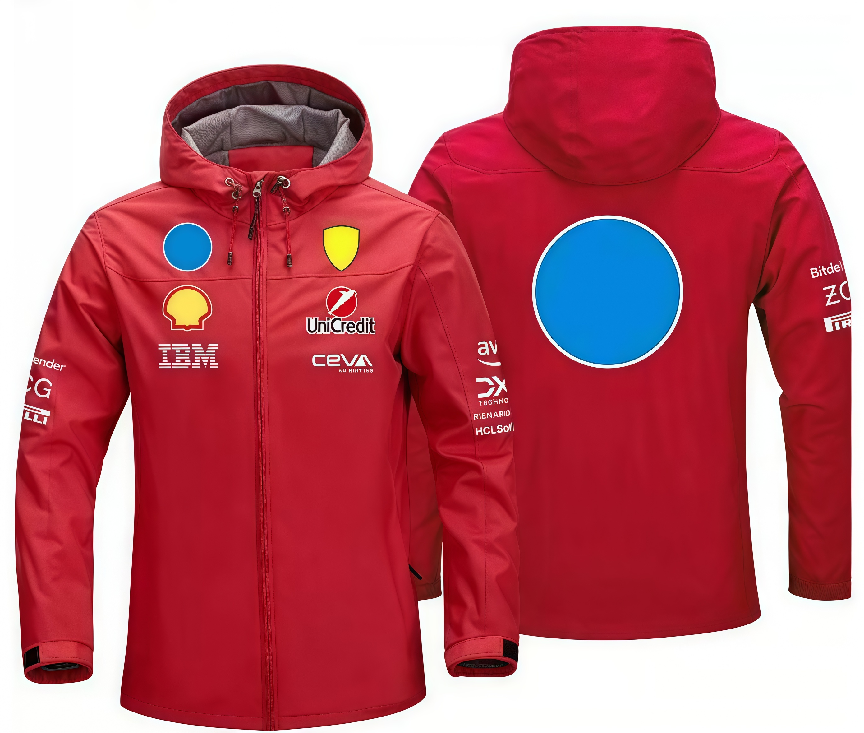 F12025 Formula 1 Racing Suit F1 Logo Waterproof Jacket