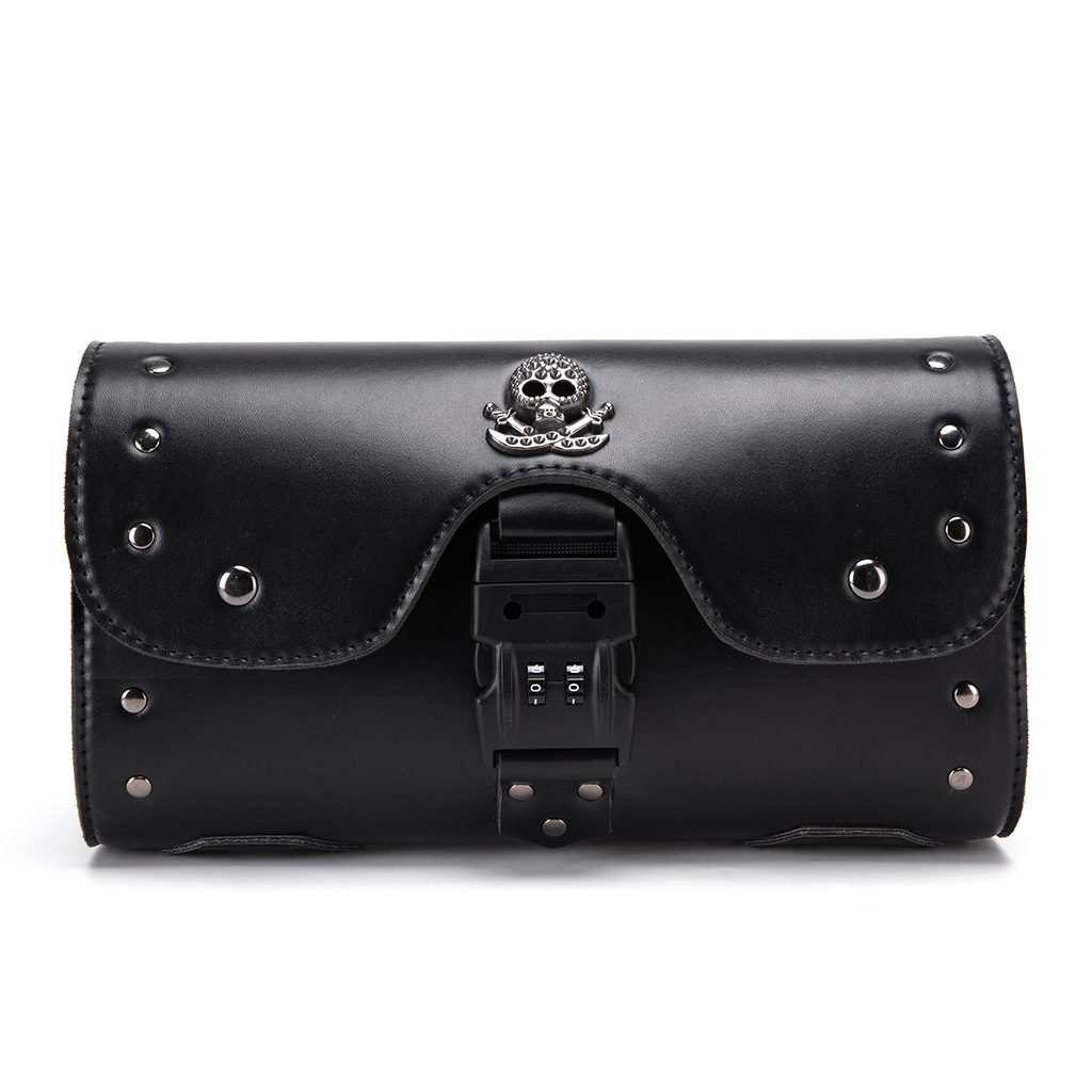 Punk Anti-Theft Password Motorcycle Bag Outdoor Riding Electric Bike Modification Pendant ddmymoon