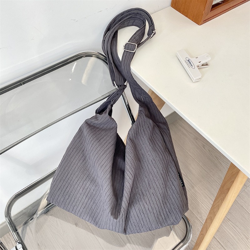 Womens Niche Canvas Backpack - Spacious Comfy Messenger with Removable Strap