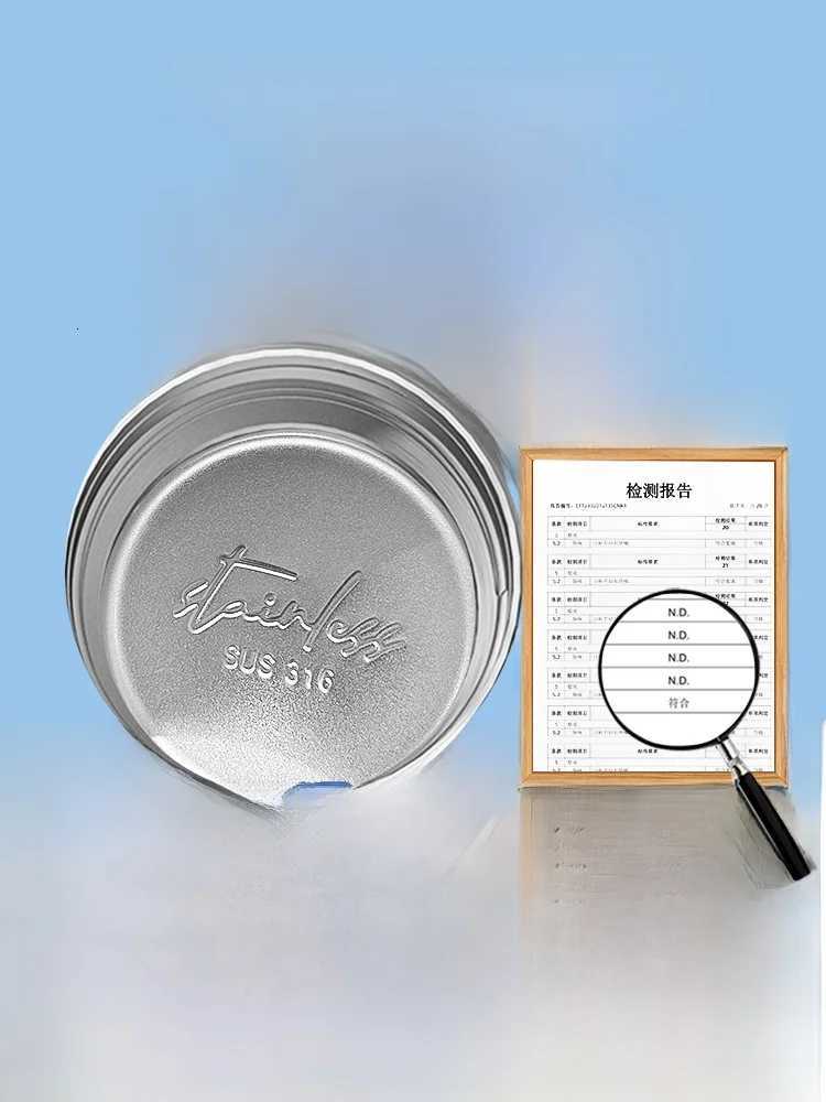 Portable Large Capacity Insulated Coffee Cup for Women Office Use Cold Preserving Vintage Sle Sensation Water Bottle W260226