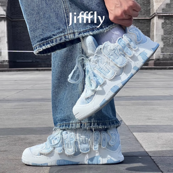 Jifffly for men and women versatile trendy 2025 summer new design high sense leisure sports shoes