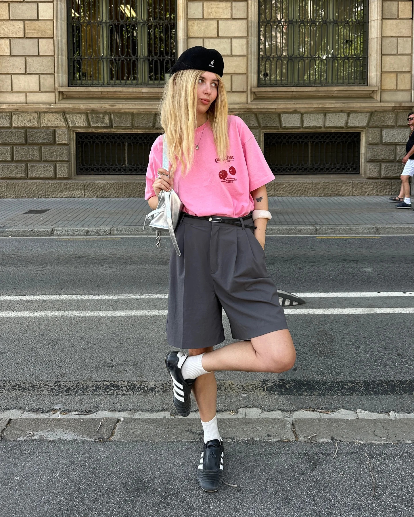 Summer Pink Mood Graphic T Shirts Streetwear Gothic Harajuku Cotton Clothes Grunge Y2k Top Goth Cotton Women Clothing 250728