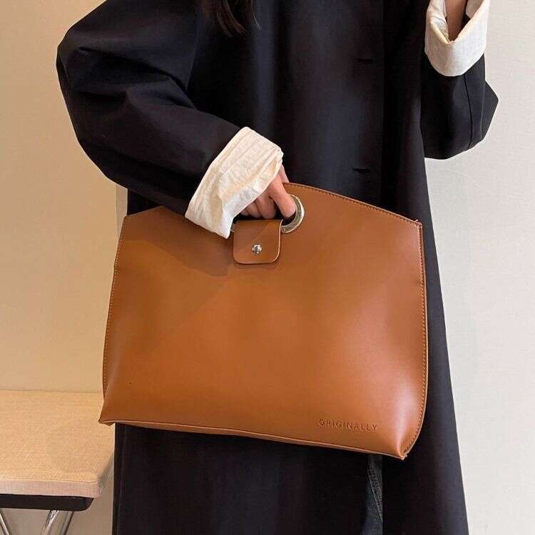 Tote Bag Shoulder bag Commuting Handbag Large Capacity For Women 2023 New Model Office Worker Handheld Briefcase Laptop Bag High-End Light Luxury