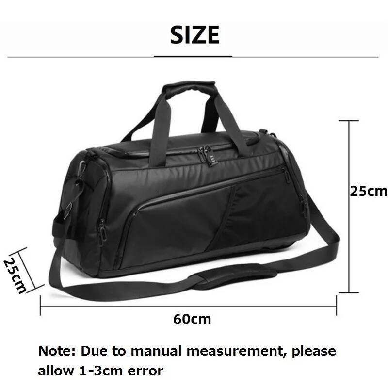 Men Gym Large Capacity Training Fiess Workout Sports Backpack Dry Wet Yoga Bags Business Travel Bag With Shoes Pouch high-quality
