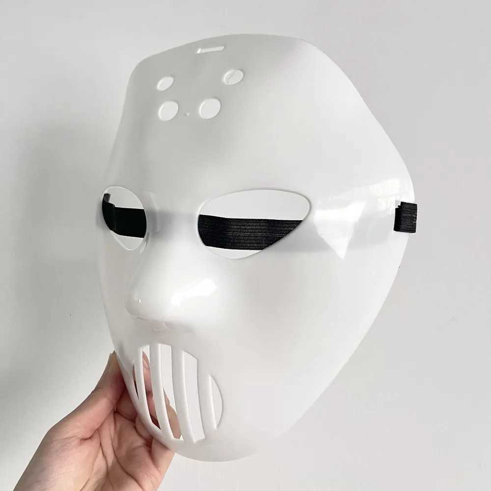 DJ Hardcore Angerfist Demon Lord Mask Cosplay White Masks Adult Unisex Halloween Party Prop Accessories XJ250728