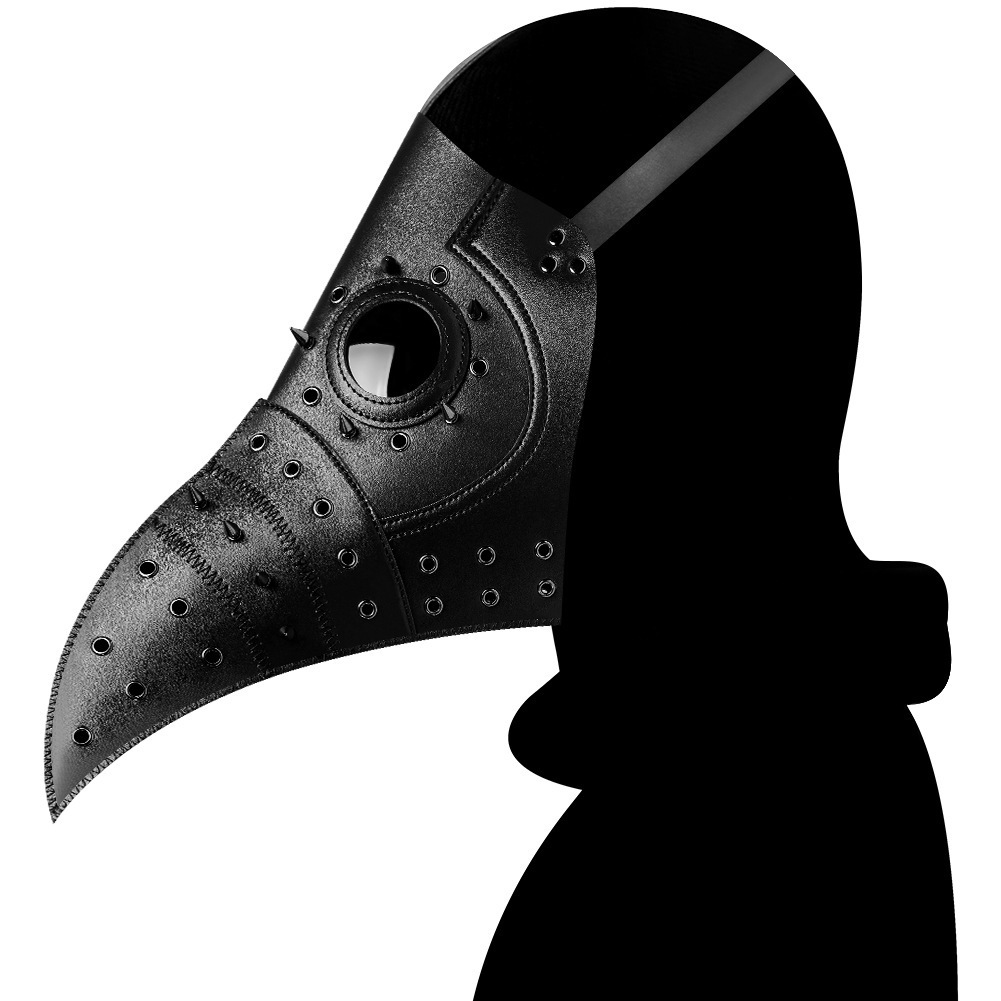 Halloween New Punk Medieval Plague Long Beak Mask COSPLAY Supplies ddmymoon