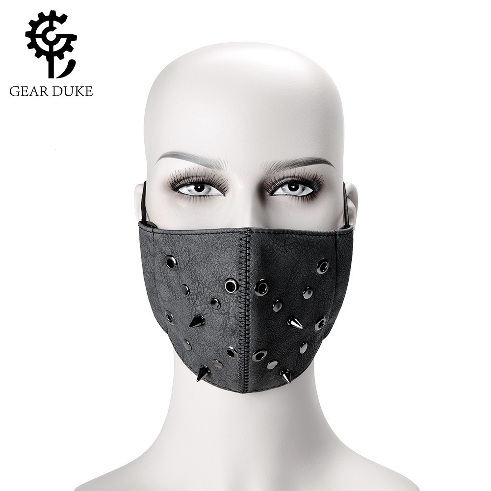 Easter Steampunk PU Leather Dust Mask Halloween Props Creative Gift ddmymoon