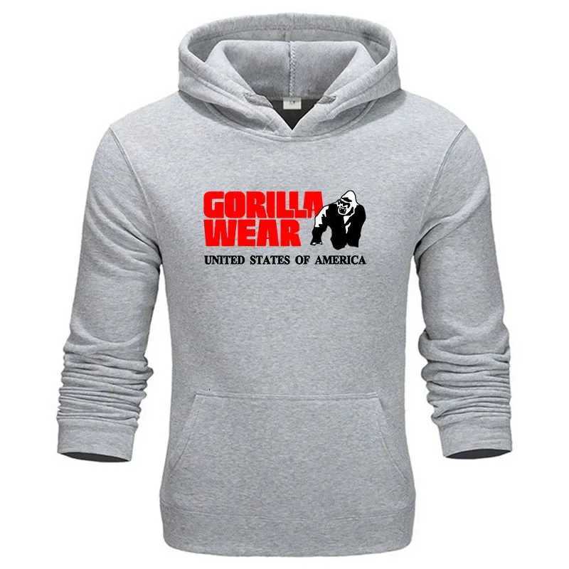 2024 hot selling mens fashion brand hoodie gorilla graphic printed hoodie retro casual sports shirt unisex long sleeved zipper W250408