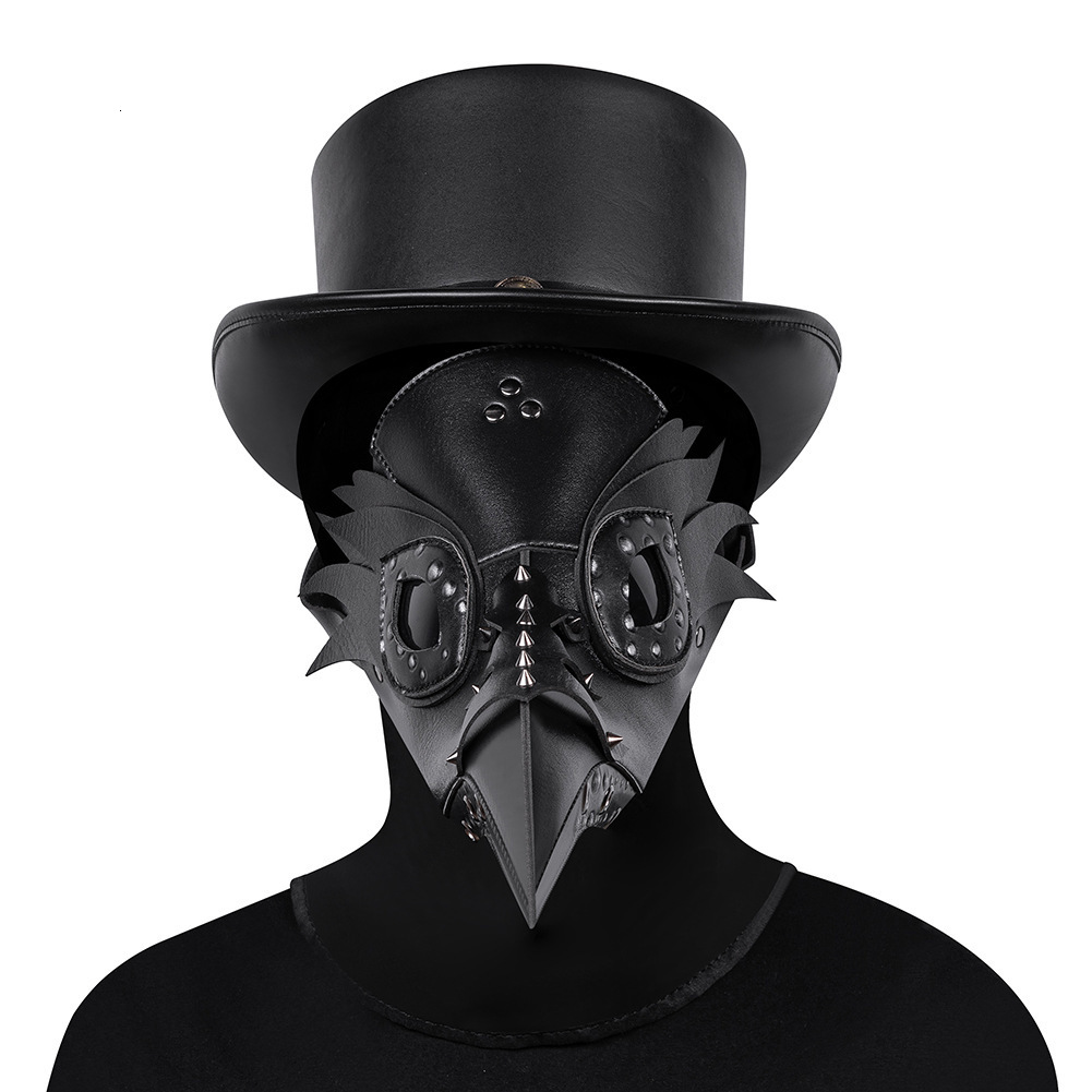 Halloween Plague Doctor Mask Cosplay Party Performance Prop Headgear ddmymoon