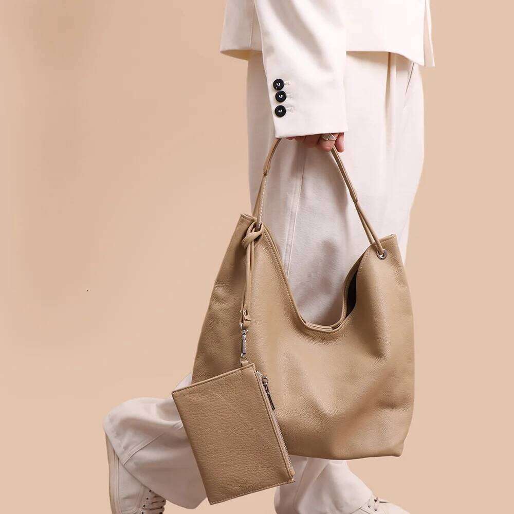 Designer Bags 2025 Urban Women's New Genuine Leather Tote High Quality, Large Capacity, Versatile Shoulder Bag For Daily Commute Luxury Bag