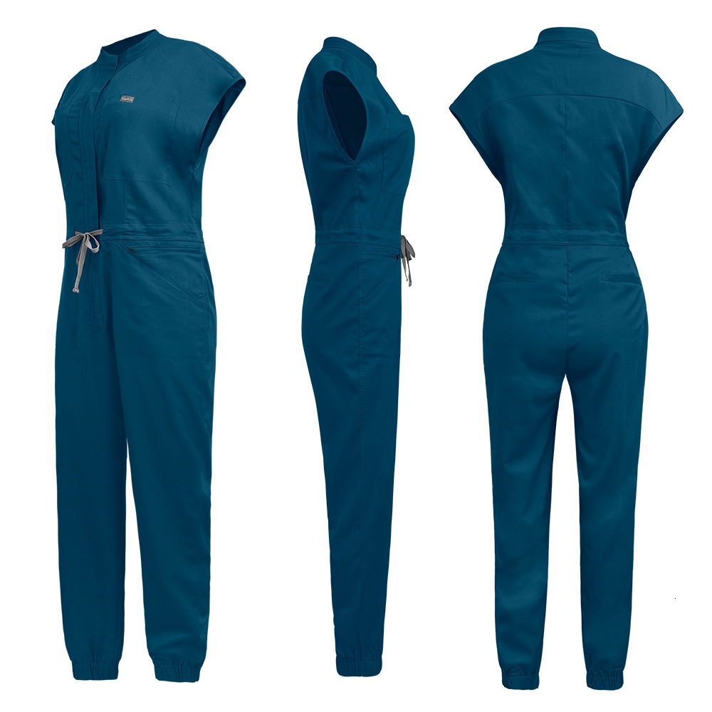 Fashion Spandex Uniform Scrubs Sets Nursing Scrubs Hospital Uniform Doctor Nurse Uniforms Women Scrub Set 250421
