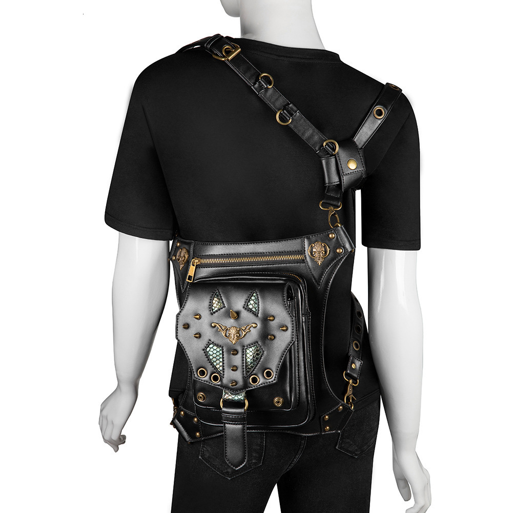 New Style for Women Spring Summer Steampunk Single Shoulder Women's Crossbody Outdoor Waist Bag ddmymoon