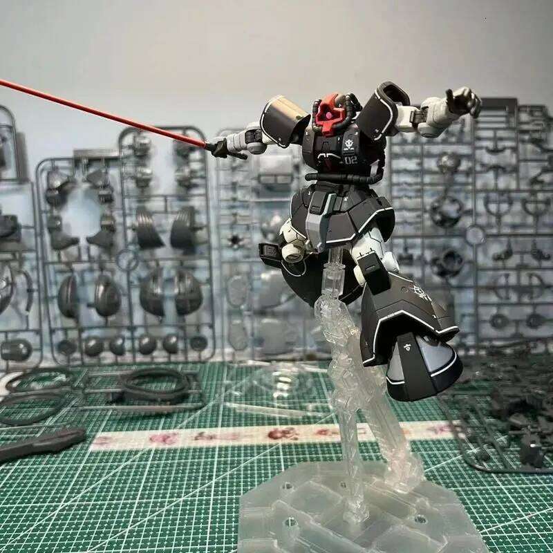 Rick HG GTO 007 1/144 Dom YMS-08B Experimental hine Assemble The Model Mecha Action Figures Robot Decorative Toy Gift