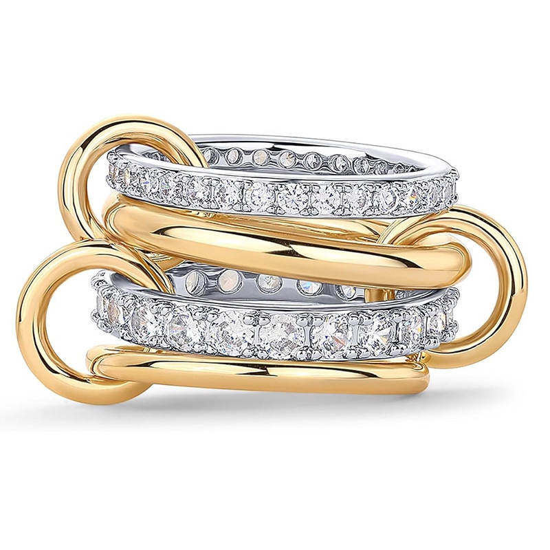 Designer Rings Halley Emerald Gemini Spinelli Kilcol rings brand designer New fine jewelry gold and sterg sier Hydra ked Designer Fine Jewelry Stack R