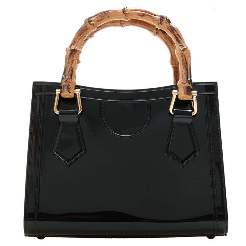Summer New Bamboo Jelly Handheld Smooth Small Square Mini Internet Celebrity Versatile Shoulder Crossbody Women's Bag - view 6