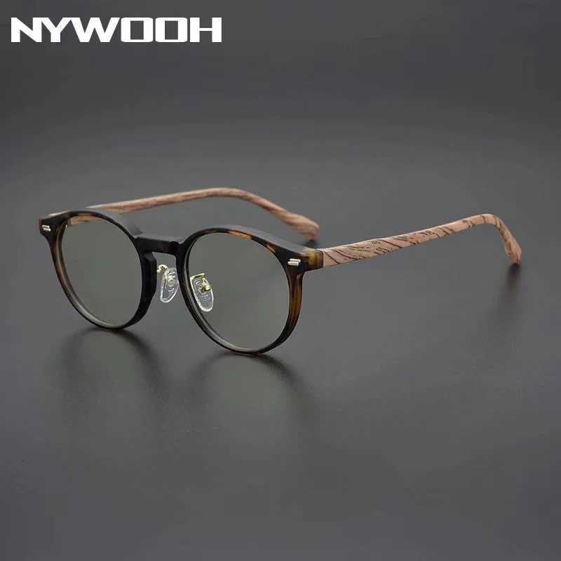 Classic Vintage Glasses Frame Men Women Ultralight Round High Quality Anti Blue Light Transparent Lens Optical Eyeglasses Z250728