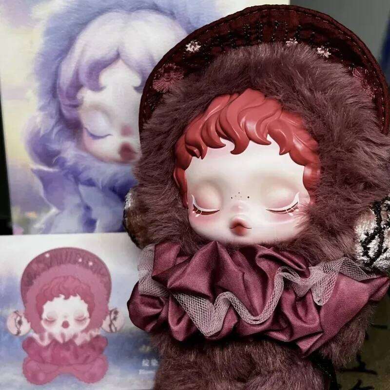 Genuine Skullpanda Light Weaving Garden Series Blind Action Figures Vinyl Face Dolls Surprise Box Pendant Decor Toys Gift