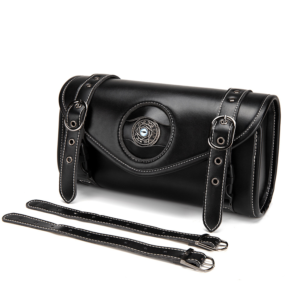 Punk Waterproof Rear Harley Storage Hanging Riding Bag Motorcycle Modification Equipment Accessories ddmymoon