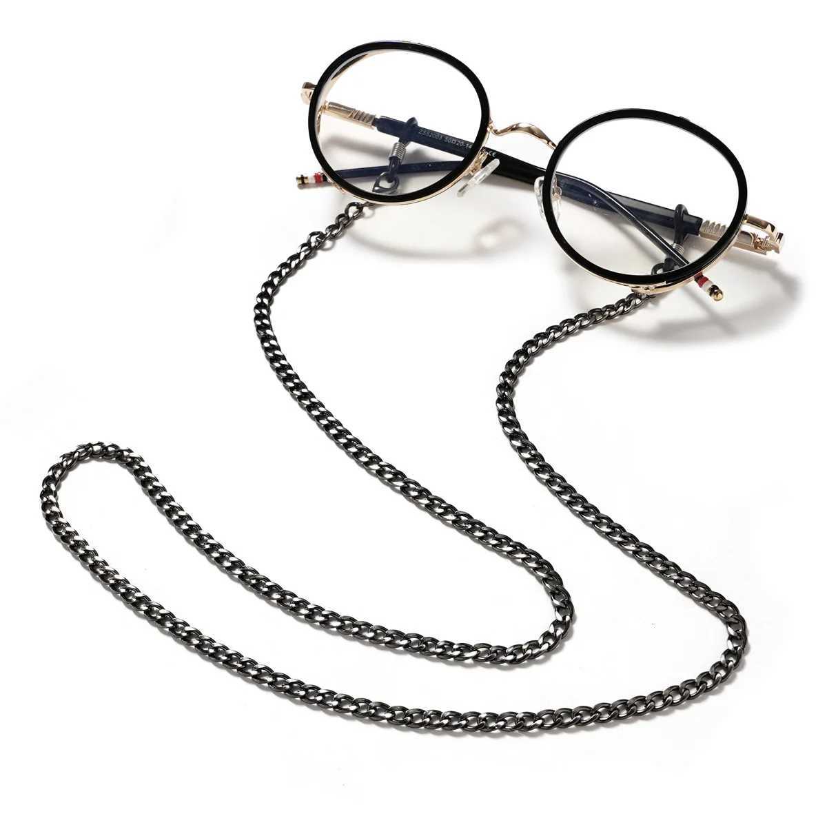 Simple Link Chain for Glasses Mask Lanyard Women Men Stainless Steel Gold Color Sunglasses Chains Eyewear Cord Strap Gift XJ250708