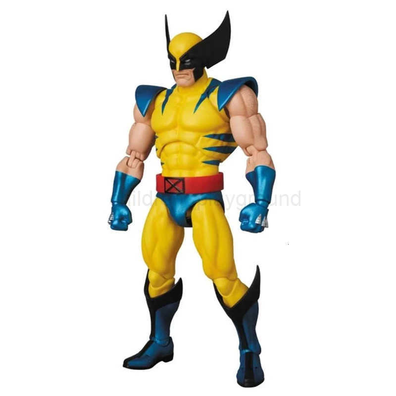 Disney In stock CT TOYS MAFEX 96 Wolverine figure Brown Comic X-men action figure MAFEX 138 SHF anime figurine KO model toy kids gifts W250728