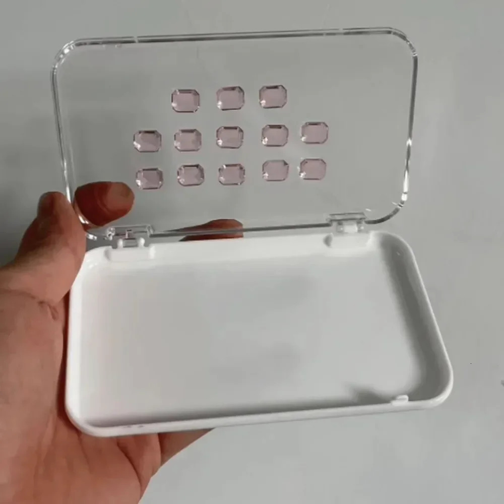 Adhesive Loose Diamond Storage Box Large Capacity Gemstone Organizer Case Stone Packaging Showcase Sticky Gem Holder Tray 250723
