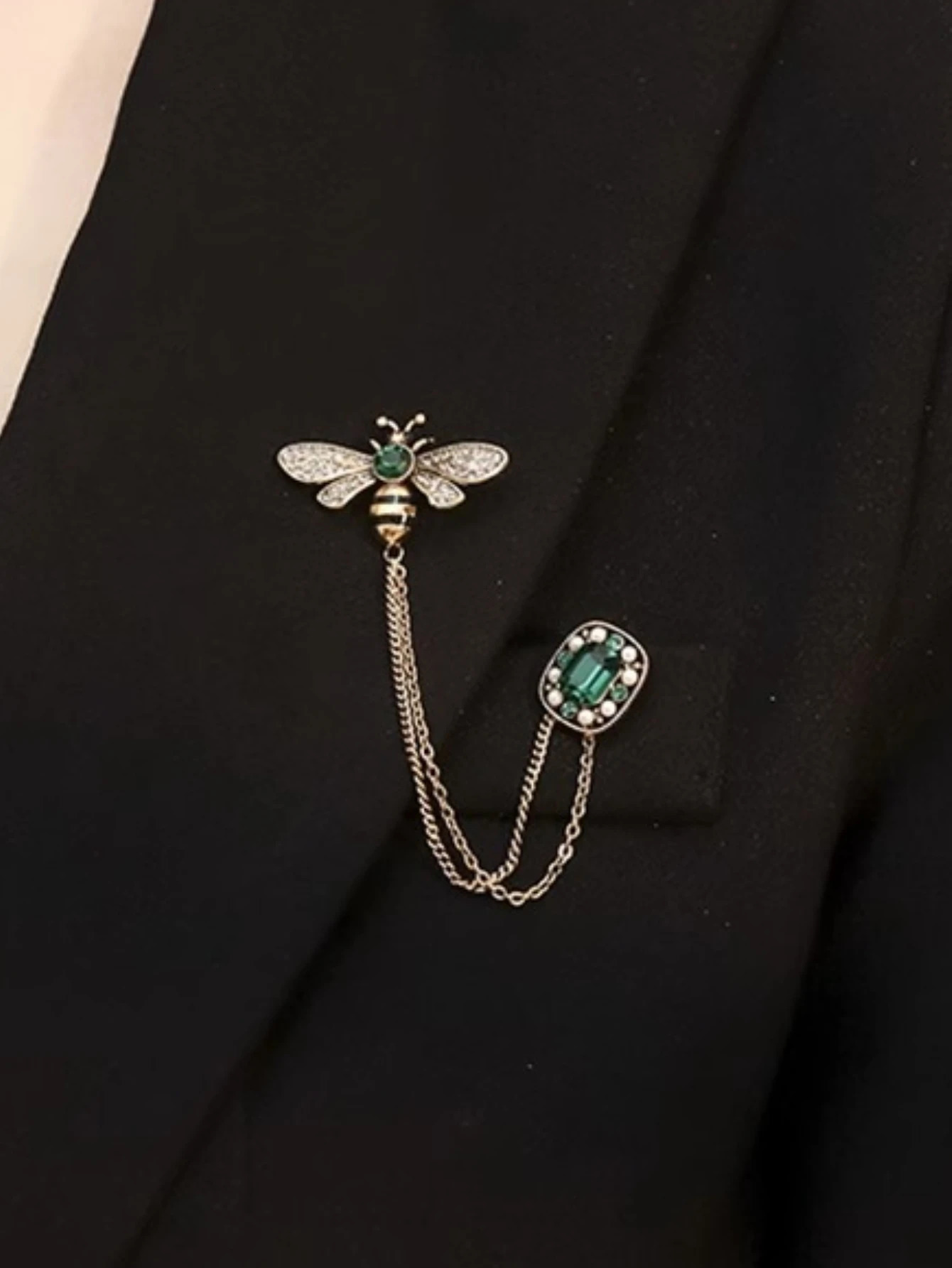 1 Piece Of Bee Crystal Tassel Womens Brooch Sweater With A Unique And 250728