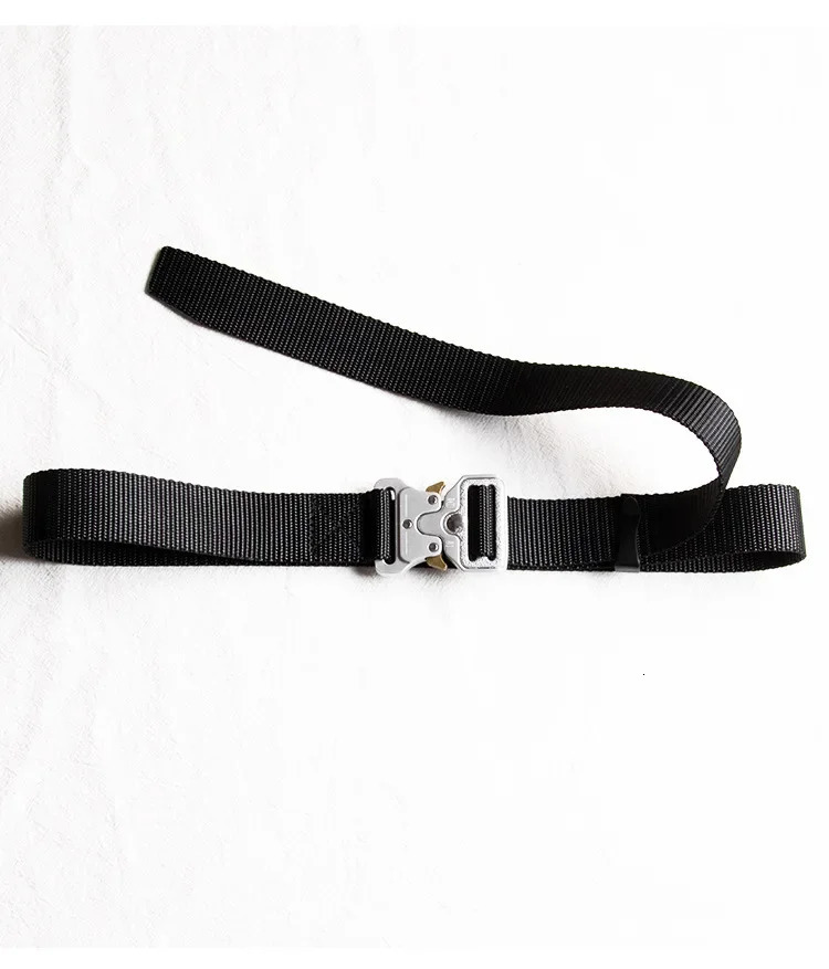 38cm 3cm 25cm canvas tactical belt for men and women trendy hiphop punk outdoor hunting girdle sports youth waistband 250716