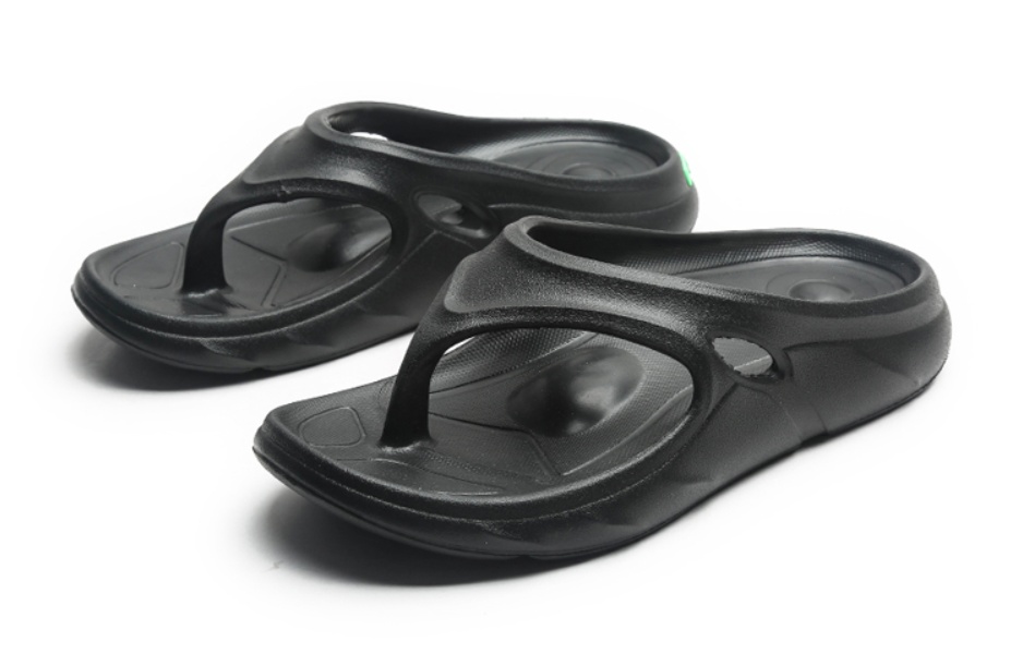 Jifffly brand versatile thick-soled arch-massaging plaid sports slippers for couples; beach sandals