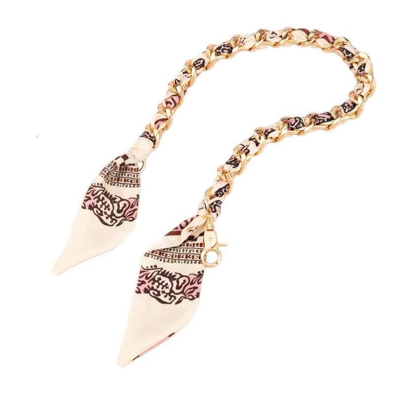 Accessories Woven Replacement Exquisite Crossbody Bag Pendant Ornament Metal Scarf Decoration Long Bag Strap Versatile Handmade 250726