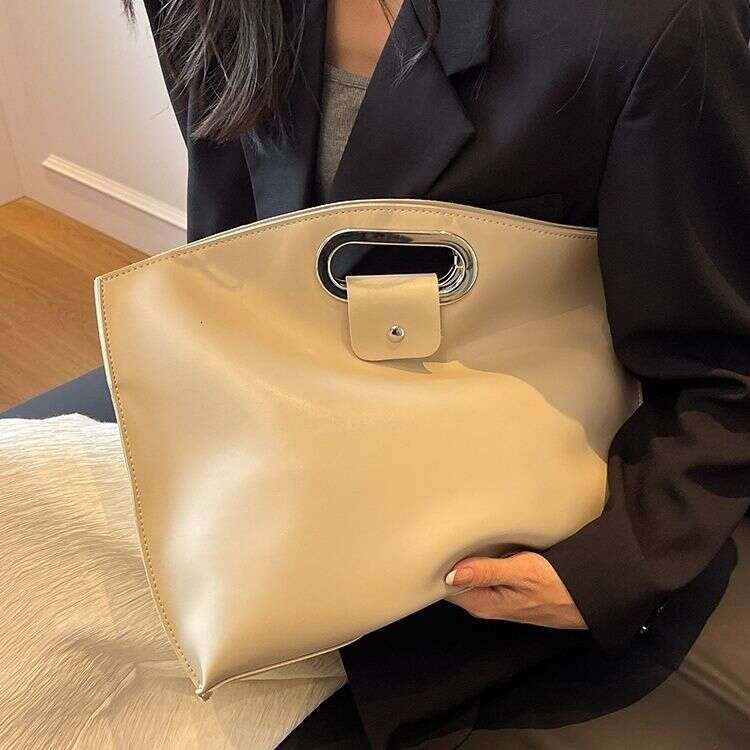 Tote Bag Shoulder bag Commuting Handbag Large Capacity For Women 2023 New Model Office Worker Handheld Briefcase Laptop Bag High-End Light Luxury